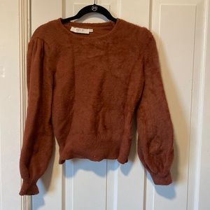 Burnt orange sweater from astr the label from nordstrom